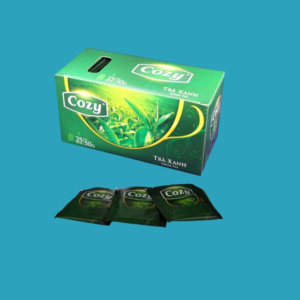 Cozy green tea with lotus flavor Vietnamese tea leaves Premium Vietnamese green tea Cozy Lotus Loose leaf green tea for tea lovers